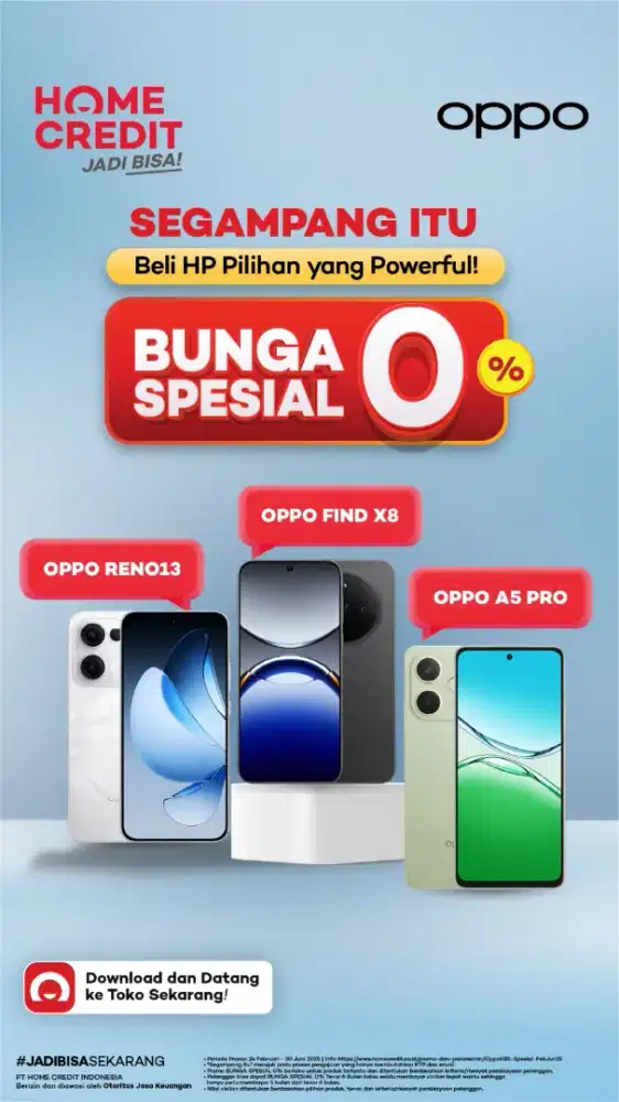 Handphone Oppo ready
