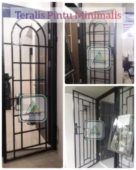 Pintu Teralis Kawat Nyamuk Minimalis
