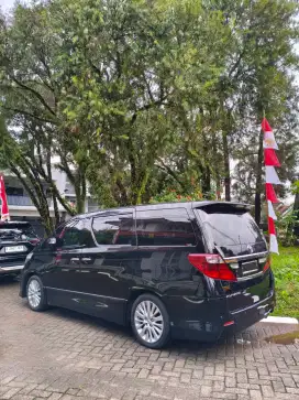 over kredit alphard SC Audioless 2014 hitam
