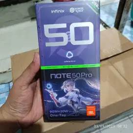 Infinix Note 50 Pro 8/256GB Baru Garansi Resmi