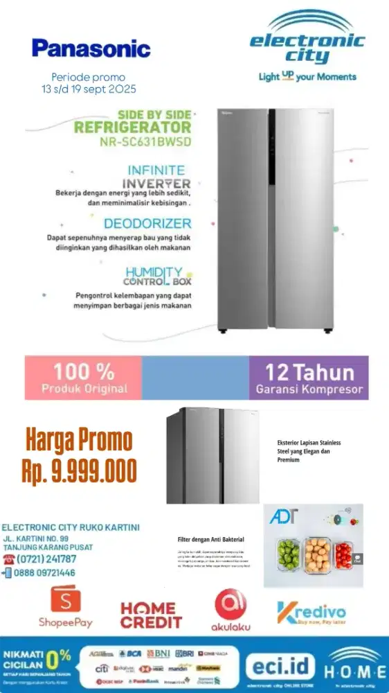 Promo kulkas promo savetember