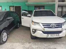 Fortuner tipe g 2016 matic putih