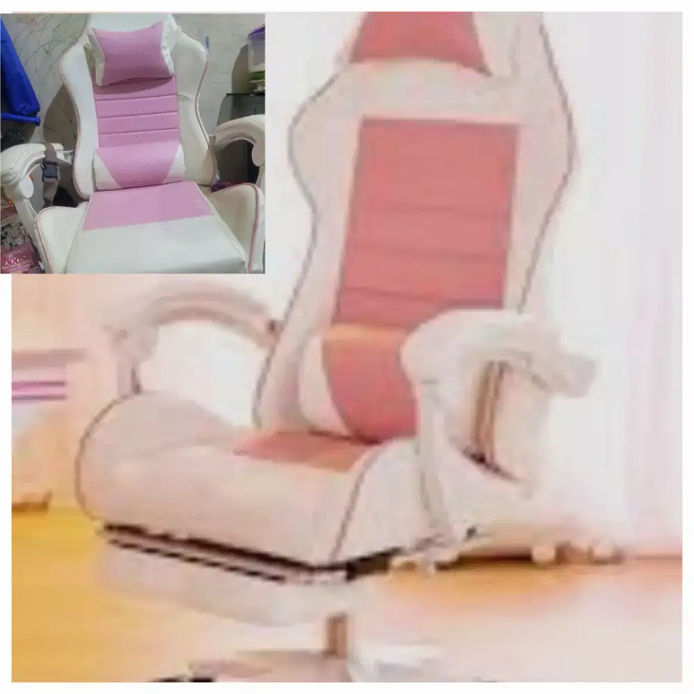 Kursi gaming pinky