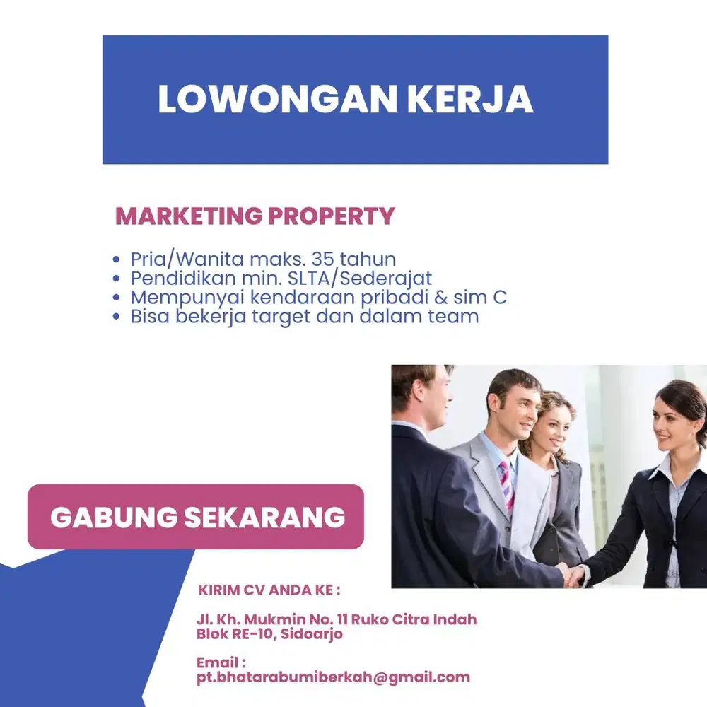 Lowongan Kerja Marketing