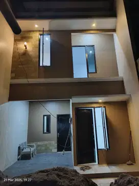 Rumah on progress jakarta  2kt 2km 2 lantai murah