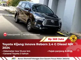 [ GARANSI 5TH ] Toyota Kijang Innova Reborn 2.4 G Diesel 2024/2025