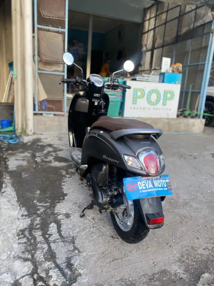 Scoopy fi 2019 brown DP 1 juta Deva motor