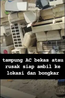 Tampung AC bekas