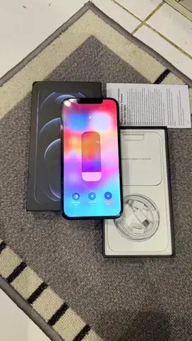 Dijual Iphone 12 Promax 256GB Pasific Blue Resmi Ibox Lengkap