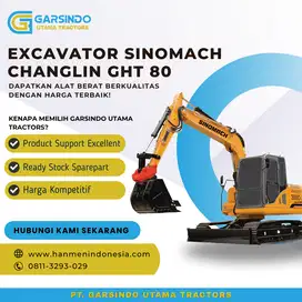 JUAL EXCAVATOR SINOMACH CHANGLIN GHT 80 di Surabaya – Terpercaya!