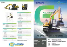 JUAL MINI EXCAVATOR XCMG XE75GA di Surabaya – Harga Kompetitif!