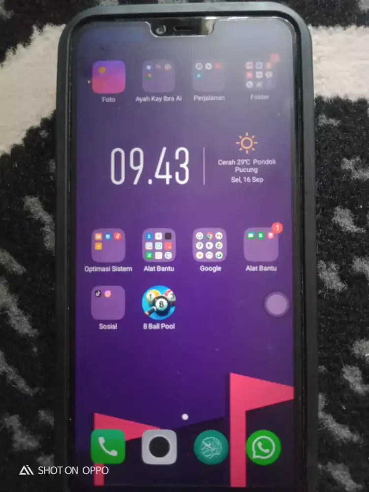 Jual murah 2 hp Oppo A3s & Oppo A5s