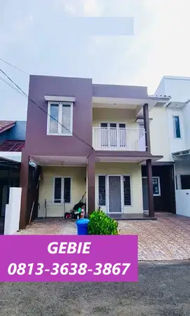 Rumah Modern Semi Furnished 2 Lantai di Cluster Graha Raya GB-17018