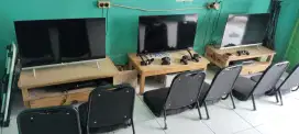 Jual TV 6+ps3 6pcs meja 6 kursi 10