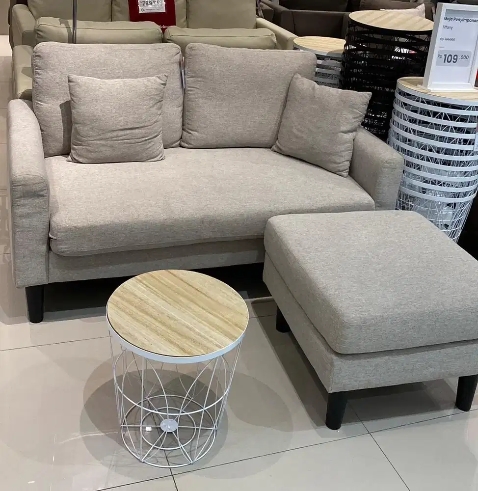 SOFA L 2 SEATER MINIMALIS ‼️