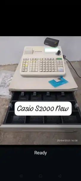 Mesin kasir Casio S2000 new