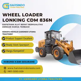JUAL WHEEL LOADER LONKING CDM 836N di Surabaya – Terpercaya!