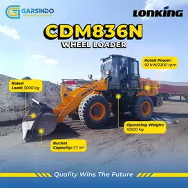 JUAL WHEEL LOADER LONKING CDM 836N di Surabaya – Terpercaya!