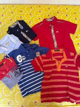 Kemeja, kaos polo anak laki