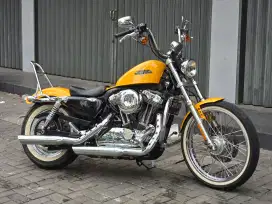 Moge Harley Davidson Sportster 72 th 2013 Low Odo Like New Rare Kuning