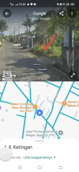 Tanah Pekarangan strategis