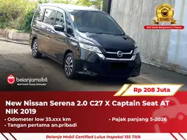 [ GARANSI 5TH ] New Nissan Serena 2.0 C27 X Captain Seat AT 2019/2020