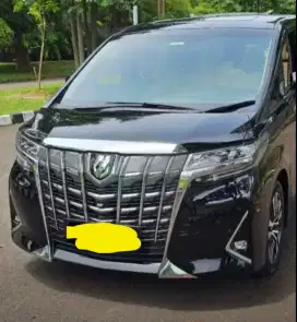 DI JUAL TOYOTA ALPHARD G 2019 MATIK KONDISI SANGAT CANTIK PAKE PRIBADI