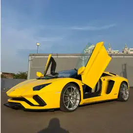 Lamborghini Aventador S Roadster LP740-4 2018 Yellow KM ANTIKK 2rb