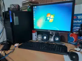 Komputer PC ACER + Monitor DELL 20 inch lengkap
