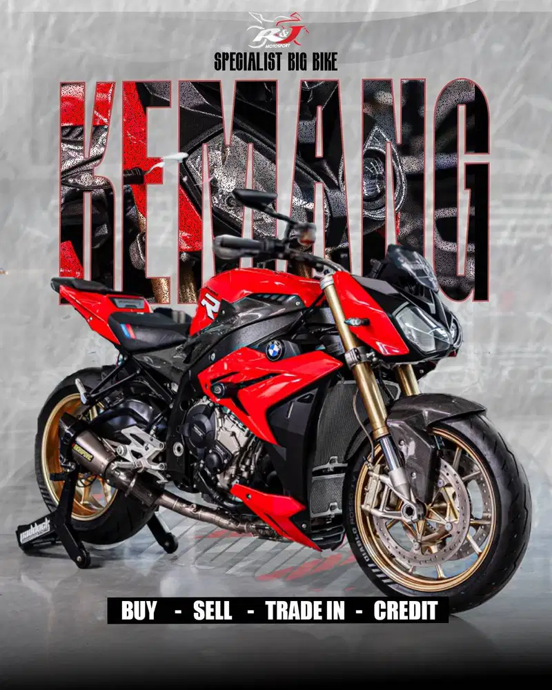 (STNK & BPKB) BMW S1000R Nik 2015 Akrapovic