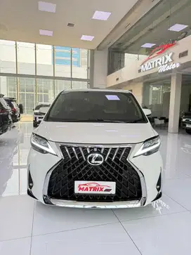 Toyota Alphard G2.5cc (LM350) Nik 2018 white on beige siap pakai
