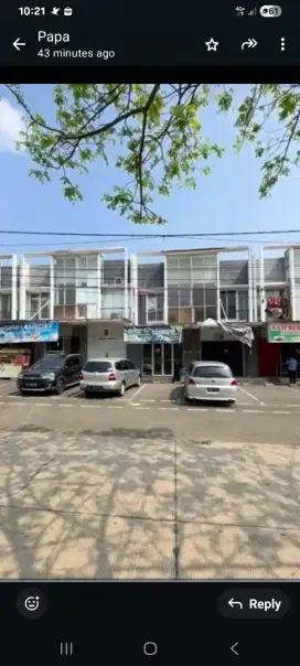 Ruko Gandeng Citra Indah City Jonggol