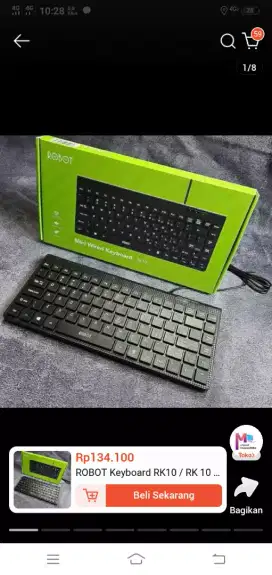 Mini Wired Keyboard