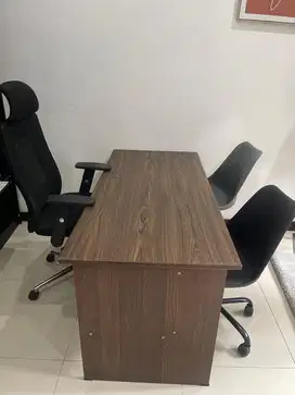 Jual meja + dengan kursi