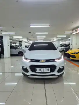 Chevrolet trax 2019 premiere ltz at putih low km pribadi