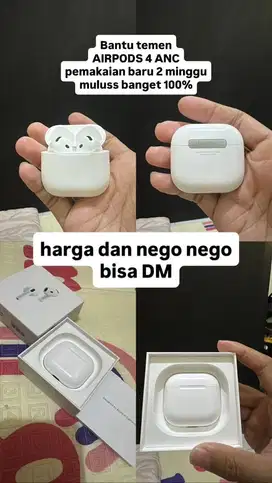 AIRPODS 4 ANC EX IBOX