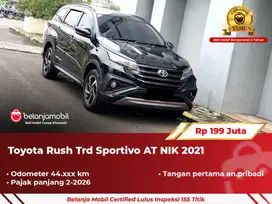 [ GARANSI 5TH ] Toyota Rush TRD Sportivo AT 2021/2022