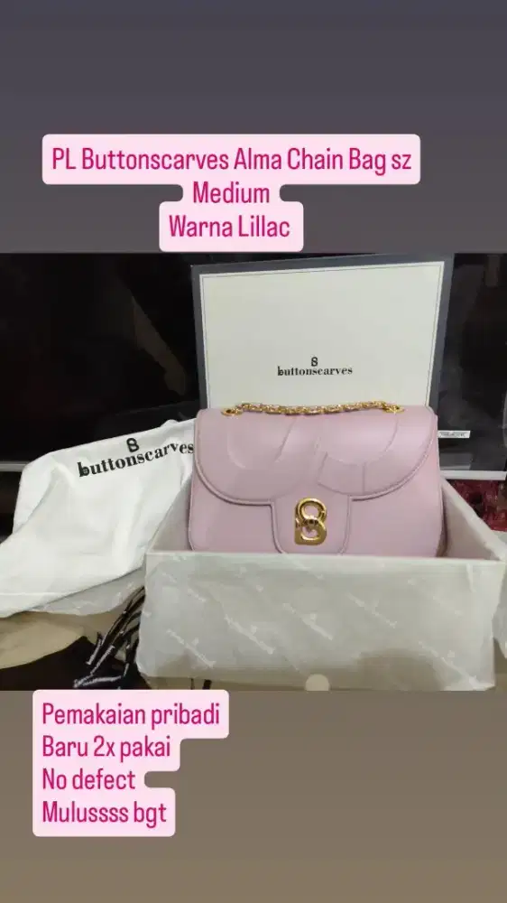 PL Buttonscarves Alma Chain Bag size Medium