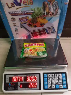Timbangan digital merek lavela 40kg