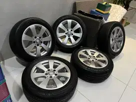 Velg OEM Mercy C200 C class Mercedes ring 16 bonus ban Michelin