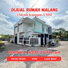Dijual Rumah di Malang – 3 Menit ke Kampus UMM Lingkungan Perumahan