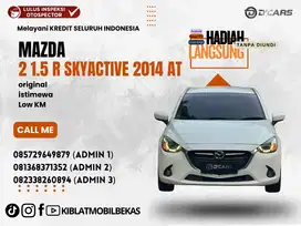 MAZDA 2 1.5 R SKYACTIVE 2014 MATIC ORIGINAL  LOW KM  ISTIMEWA