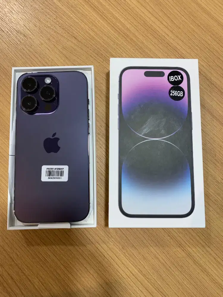Iphone 14 pro 256 gb ibox fullset bisa cicilan