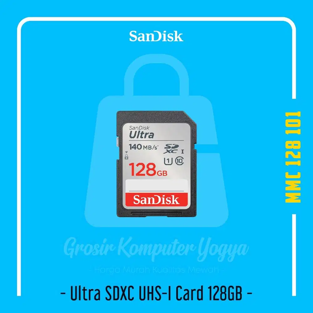 SD CARD SanDisk Ultra SDXC UHS-I Card 128GB 140Mbps