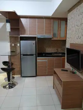 ready disewakan apartemen green lake sunter,2kamar,furnish,view danau
