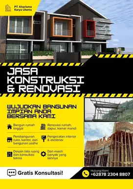 Jasa Arsitek Desain & Kontraktor Pembangunan Rumah & Gedung