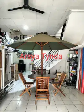 PAYUNG KAYU JATI FULL SET