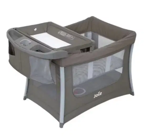 JOIE ILLUSION TRAVEL COT NICKEL - BOX TEMPAT TIDUR BAYI