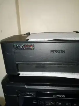 Epson L120 , hitam bagus yg lain jelek