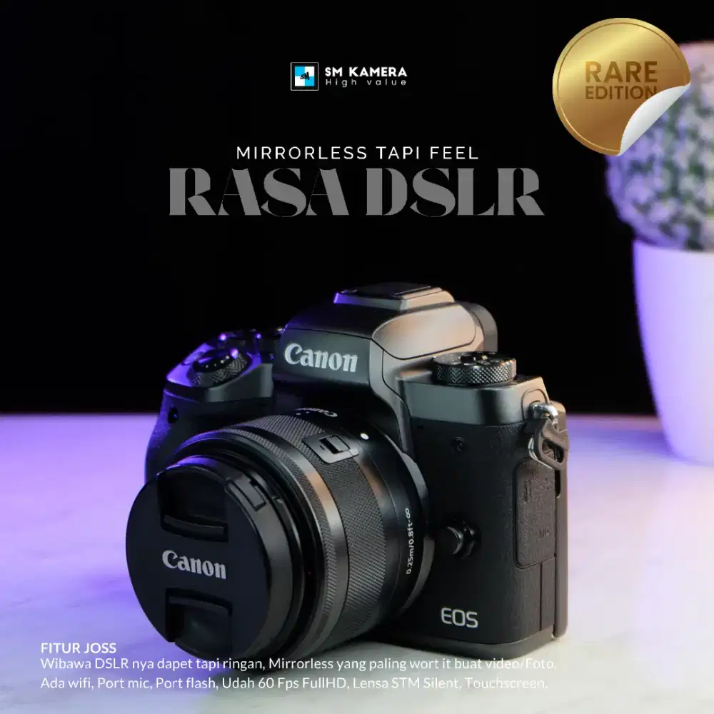Mirrorless Canon Eos M5 Canon M6 Canon M50